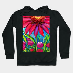 Beautiful Red Waratah Hoodie